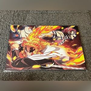 Demon Slayer Kimetsu no Yaiba Art Board Kyojuro Rengoku & Akaza Anime Japan